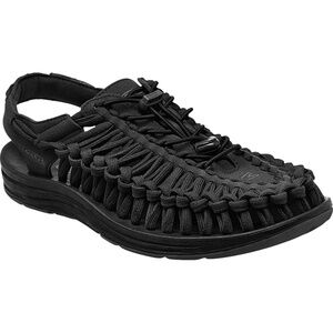 Keen Uneek  black flat cord black unisex sandals
